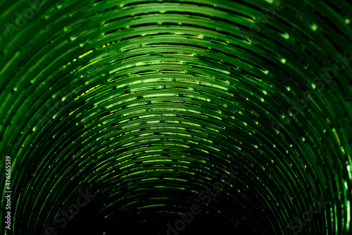 tube from the inside  abstract photo for background or texture