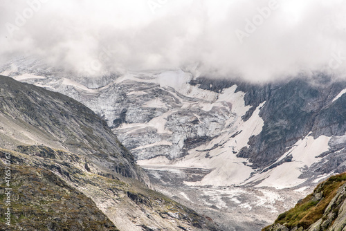 The Karlingerkees glacier in the High Tauern National Park