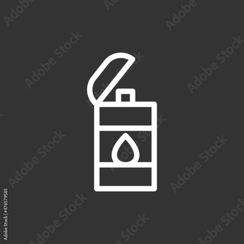  Lighter Line Inverted Vector Icon Design