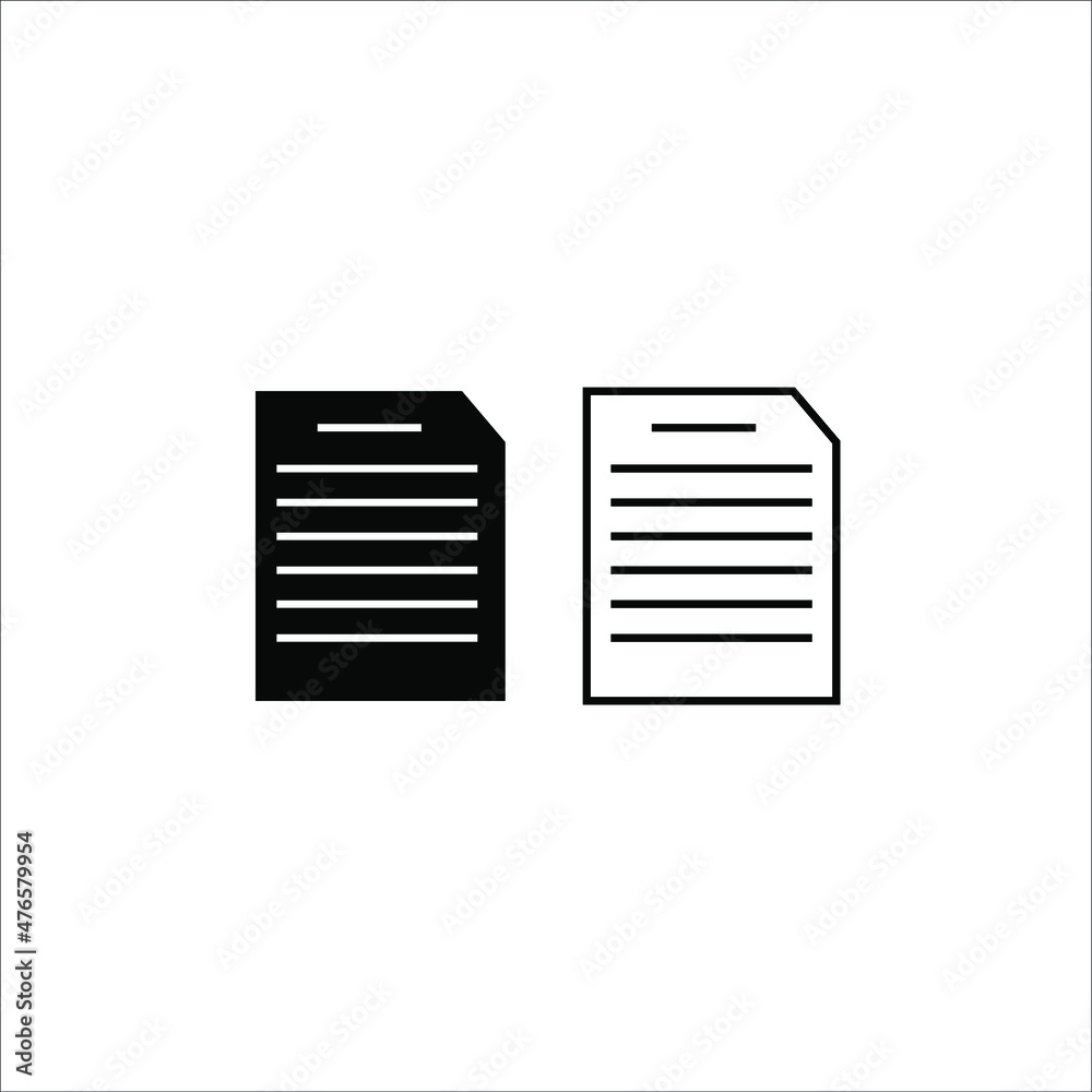 document icon vector illustration symbol document icon vector illustration symbol