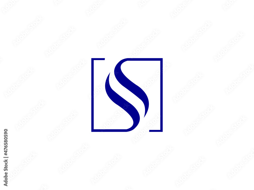 SS and s icon vector logo design SS and s icon vector logo design
