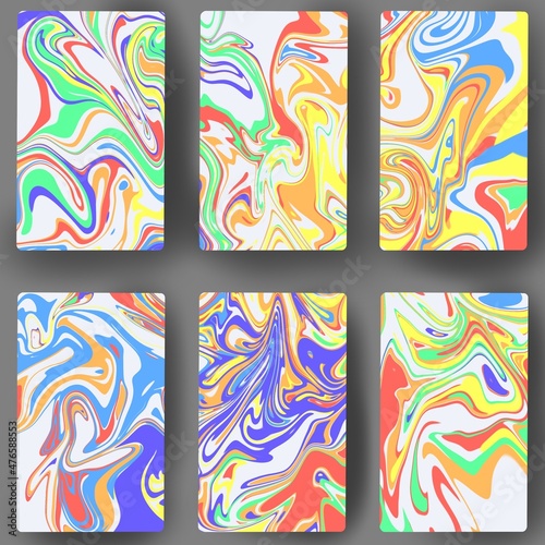 set of backgrounds