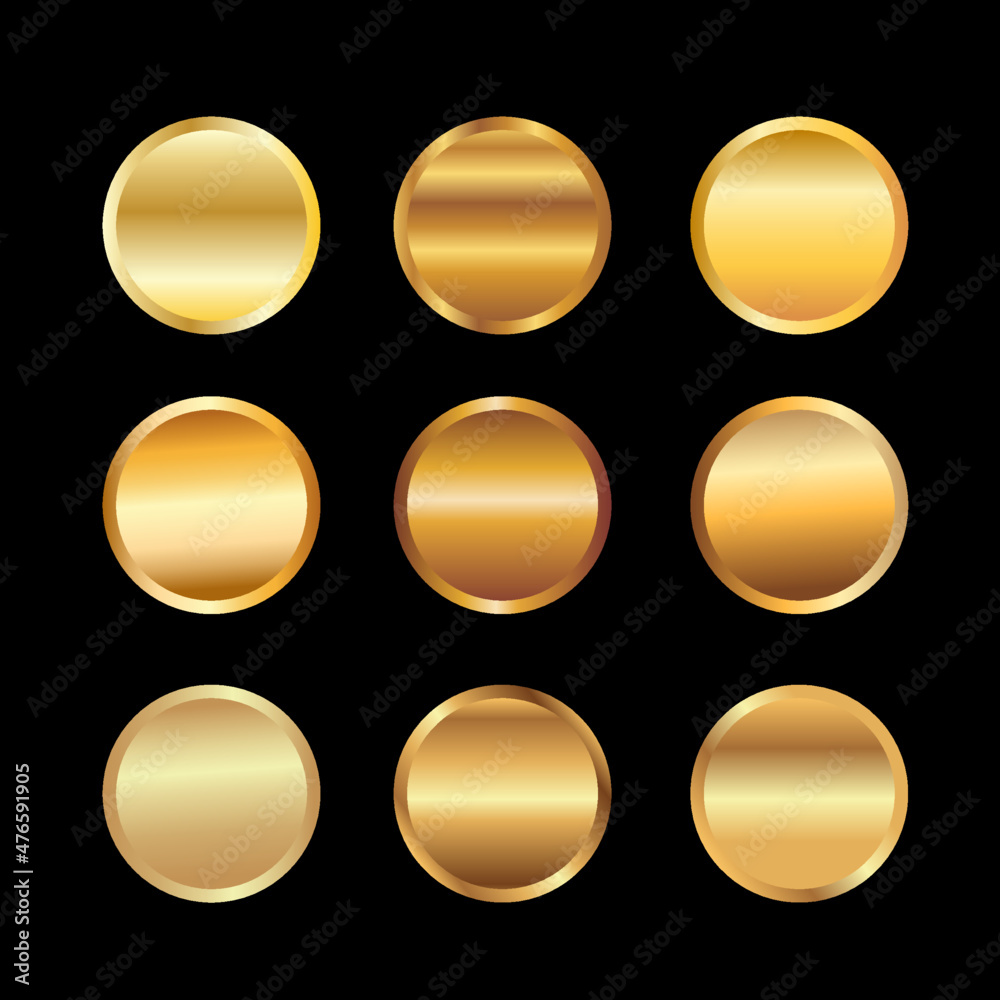 Illustrator Gold gradients vector colection pack
Illustrator Gold gradients vector colection pack