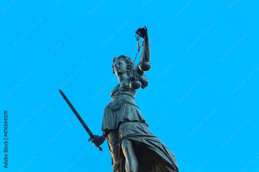 Fototapeta premium statue of Lady justice