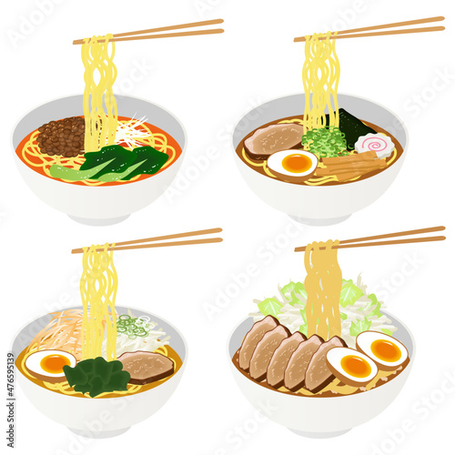 麺上げラーメンセット