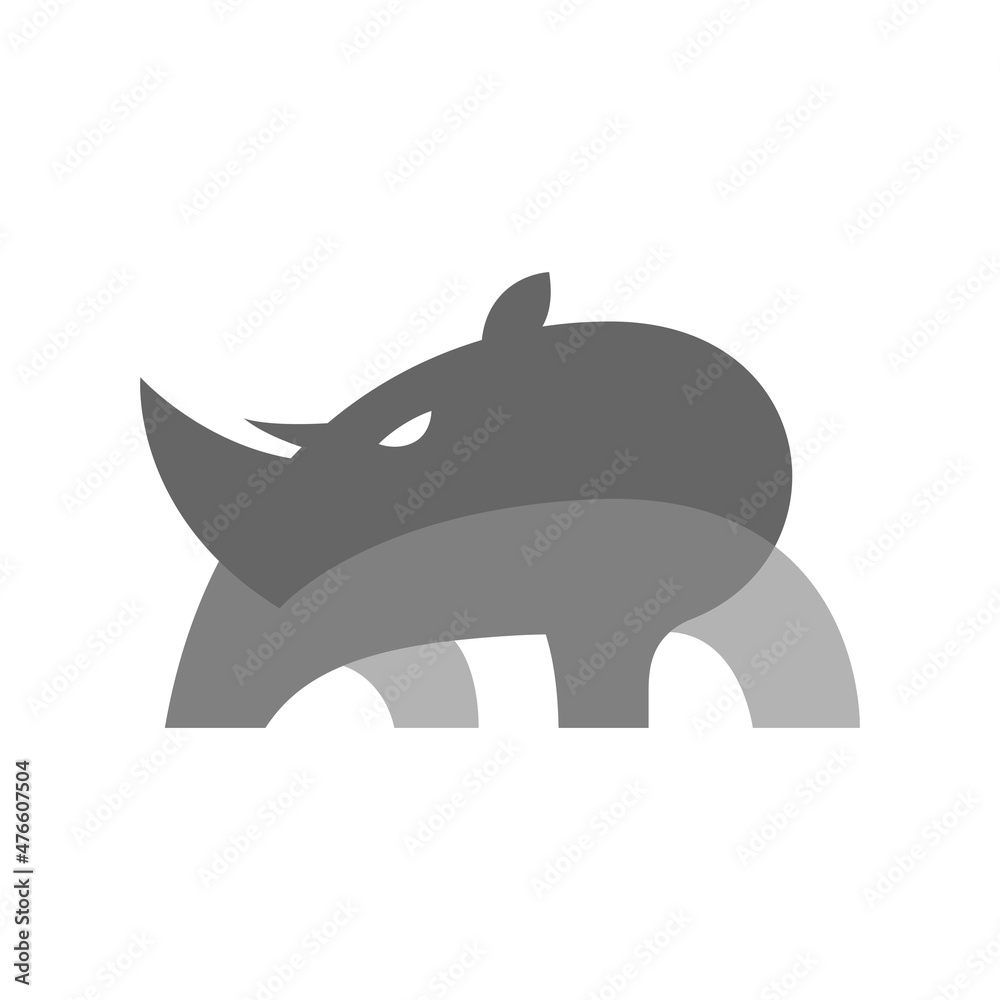 Rhino Logo Icon Symbol Vector Graphic Design Rhino Logo Icon Symbol Vector Graphic Design