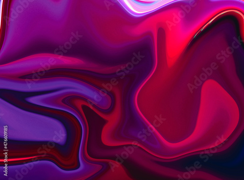 Closeup of shiny alcohol ink abstract texture, trendy wallpaper. Art for design project as background for invitation or greeting cards, flyer, poster, presentation, wrapping paper