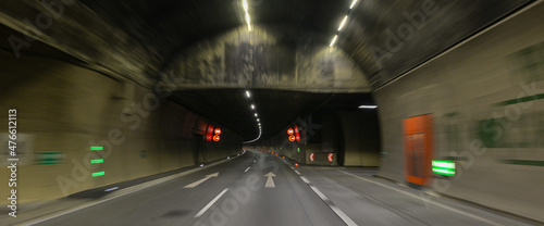Pfändertunnel auf der Autobahn A 14 bei Bregenz, Fahrtrichtung Deutschland © Ilhan Balta