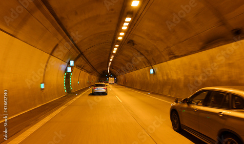 Agnesburg-Tunnel bei Westhausen auf der A7 Nähe (Richtung Würzburg) © Ilhan Balta