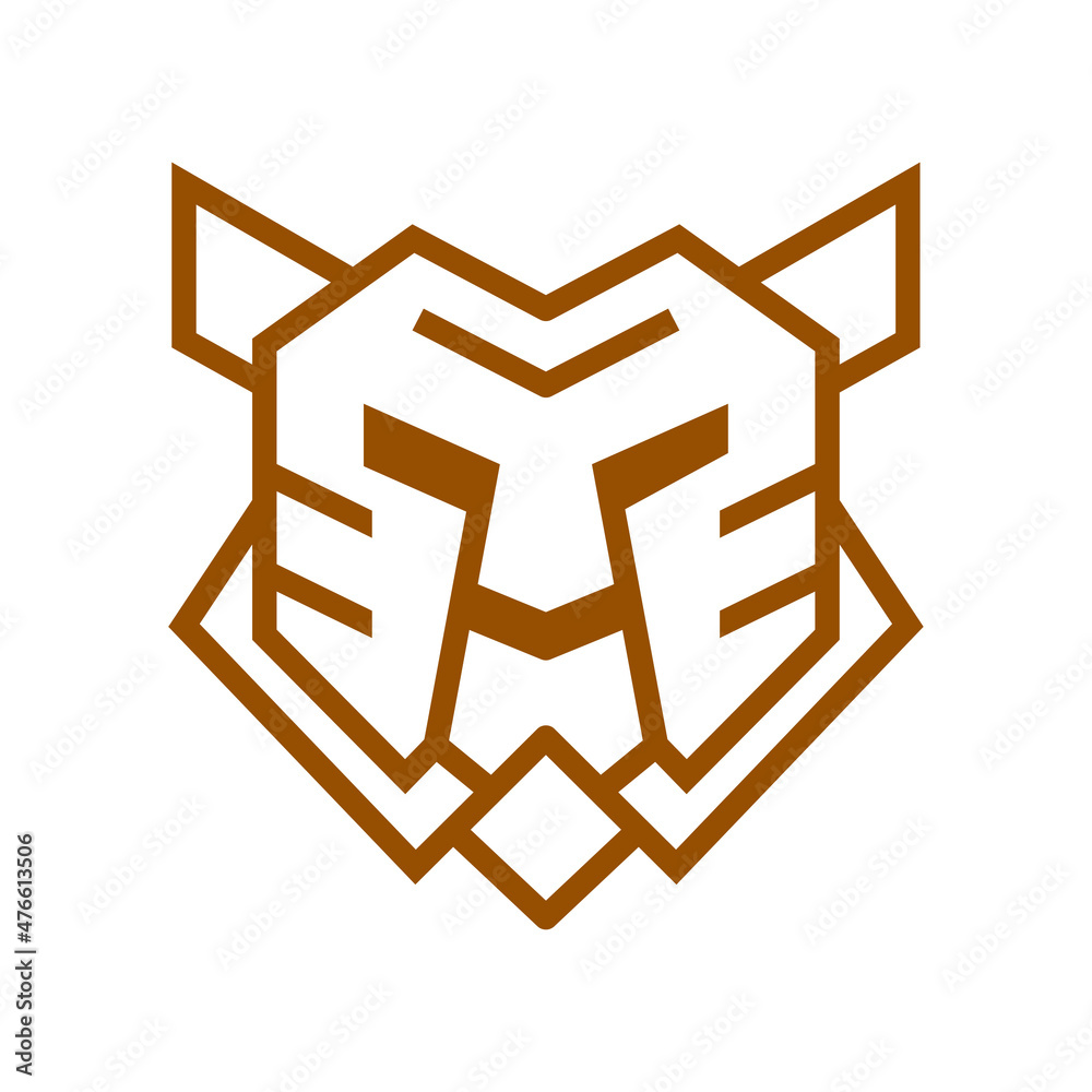 Tiger Line Logo Icon Symbol Vector Graphic Design Tiger Line Logo Icon Symbol Vector Graphic Design