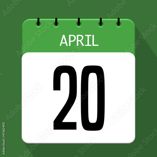 20 april icon