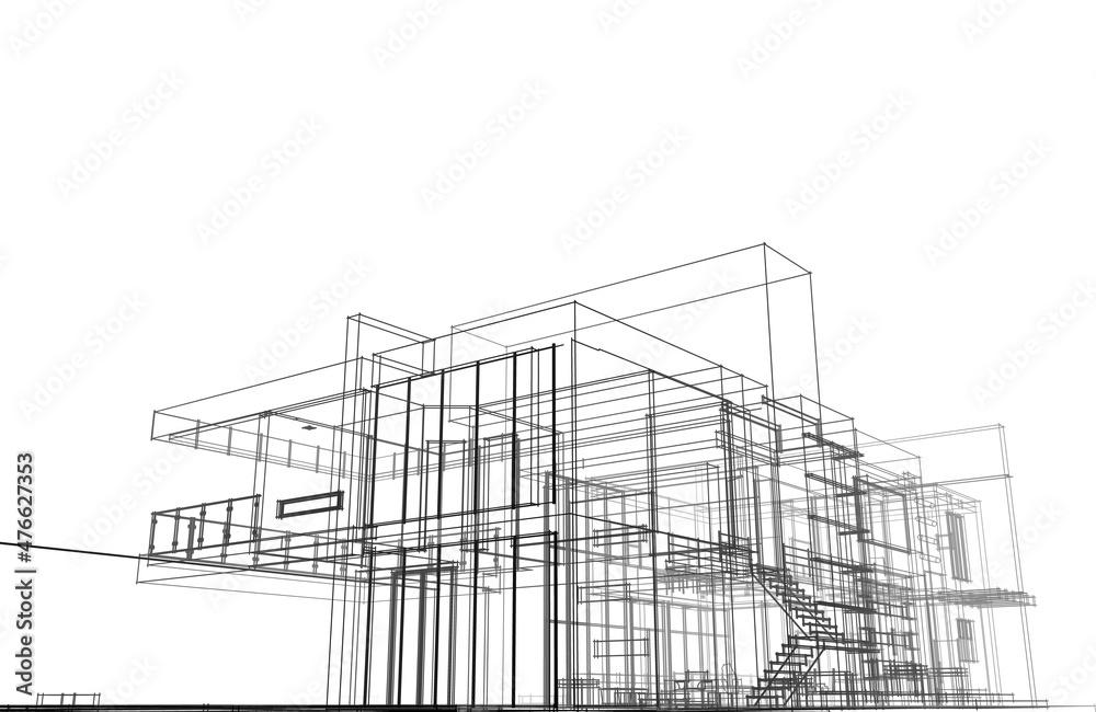 sketch of building sketch of building
