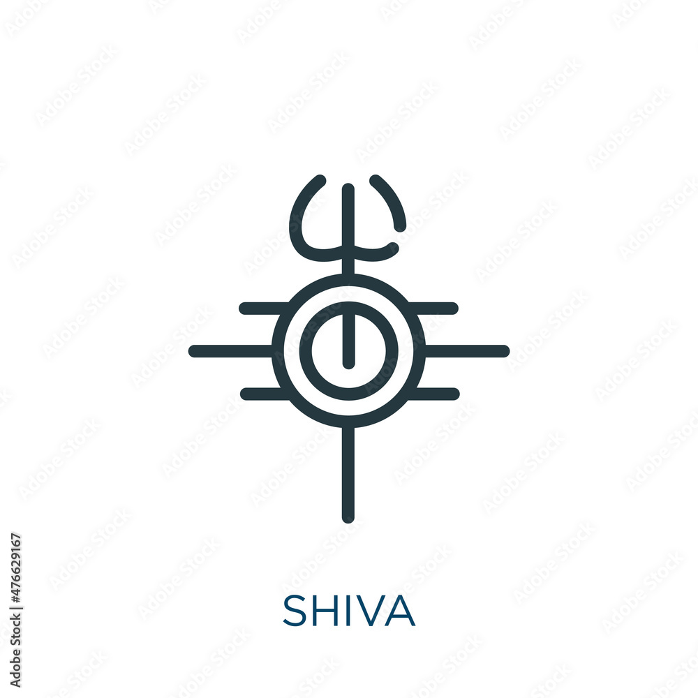 U & U UNIQUE UTILITIES Acrylic God Shiva Car Hanging Logo Accessory 3.5  Inch Multicolour, 1 Piece : Amazon.in: Car & Motorbike