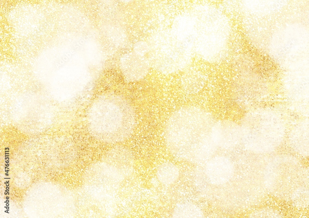 背景 キラキラ ラメ テクスチャ グリッター 光 綺麗 豪華 金 金色 ゴールド Stock Illustration Adobe Stock