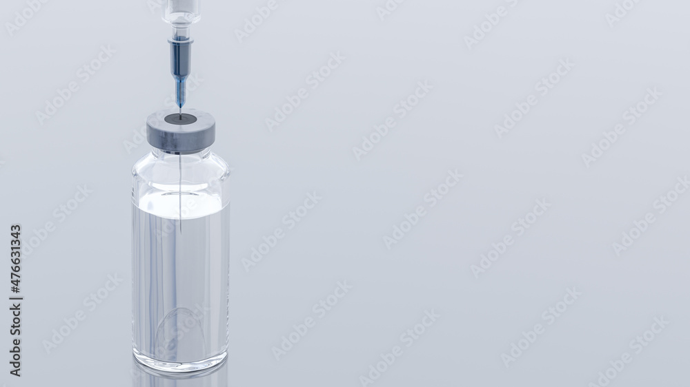 drug vaccine vial and syringe drug vaccine vial and syringe