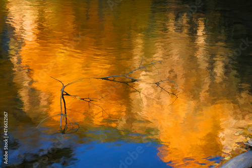 Autumn colors in New Mexico