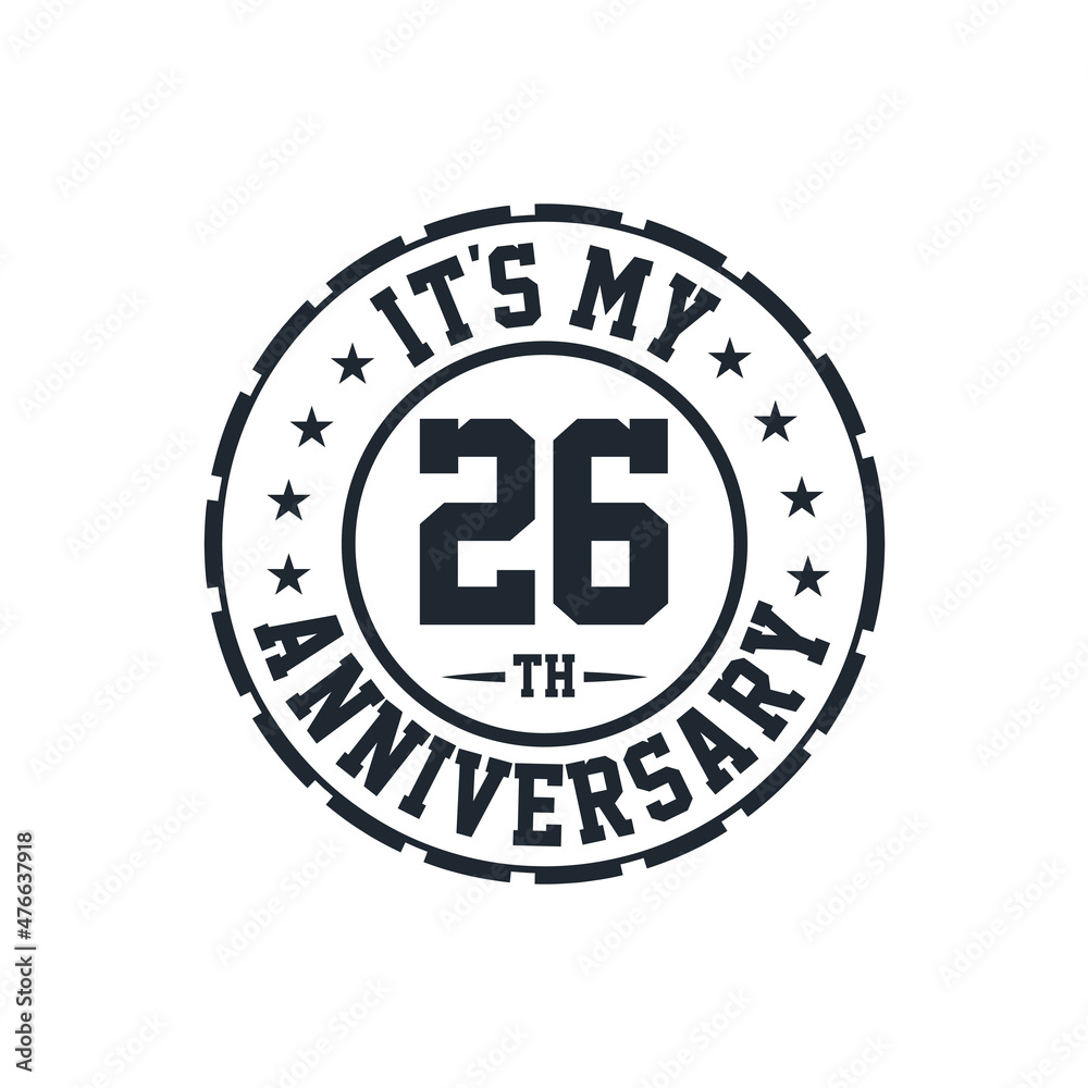 26th Wedding Anniversary celebration It's my 26th Anniversary