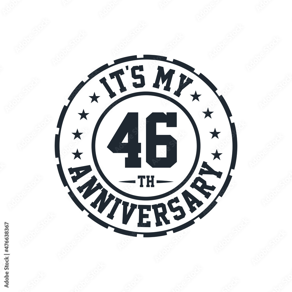 46th Wedding Anniversary celebration It's my 46th Anniversary