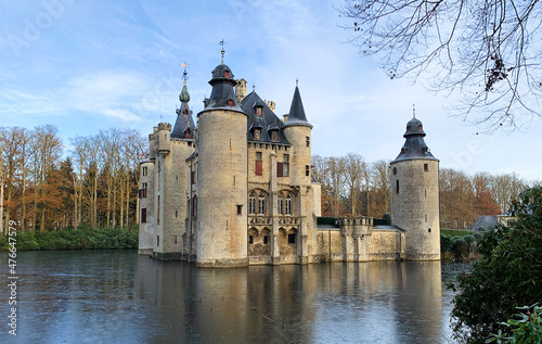 Castle of Vorselaar, Castle De Borrekens, Vorselaar, Belgium. photo