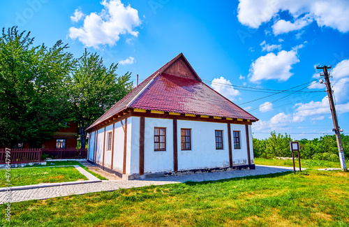 The Jewish school and synagogue of Baam Sham Tov in Medzhybizh town, Ukraine photo