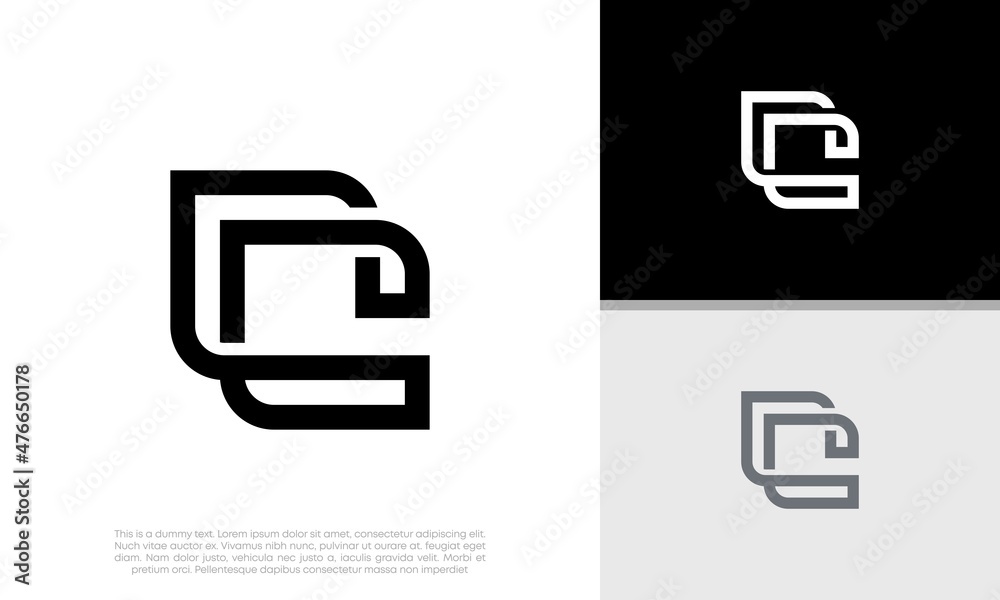Initials C logo design. Initial Letter Logo.
Initials C logo design. Initial Letter Logo.