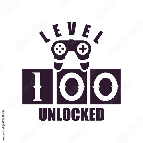 100th Birthday for Gaming lovers Level 100 Unlocked