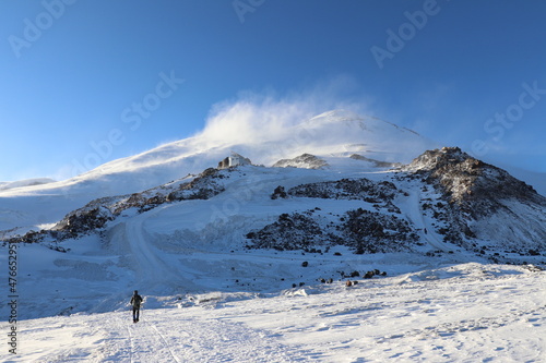 winter mountain landscape