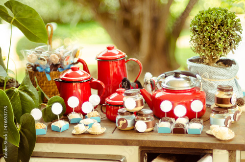 Photography country children's birthday party decoration