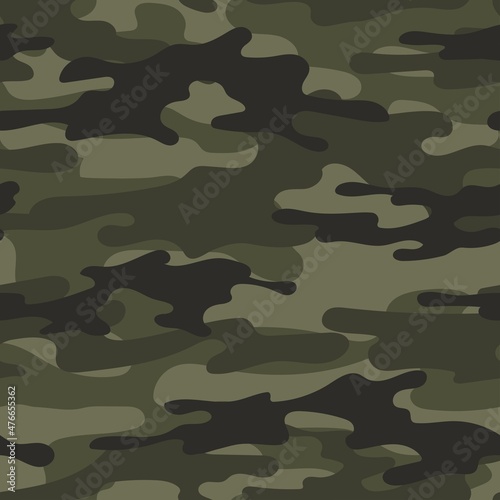 modern military vector camouflage print, seamless pattern for clothing headband or print. camouflage from pols								