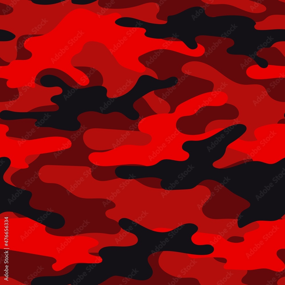 red military camouflage. vector seamless print. army camouflage for clothing or printing red military camouflage. vector seamless print. army camouflage for clothing or printing