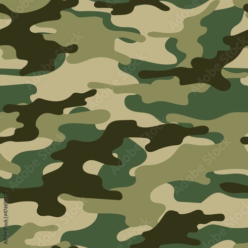 army camouflage. vector print for clothes or print. seamless pattern 