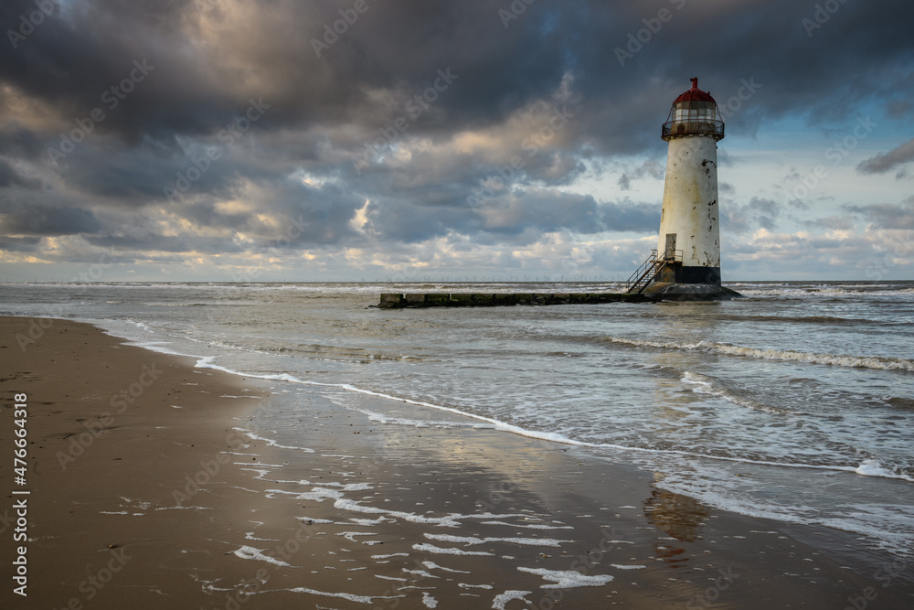 Talacre Lighthouse during the Golden Hour