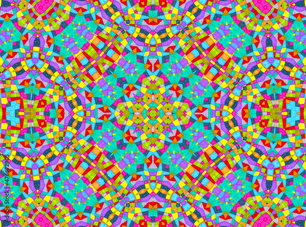 Abstract background with bright colorful pattern Abstract background with bright colorful pattern