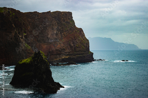 High Cliffs in the island of Madeira