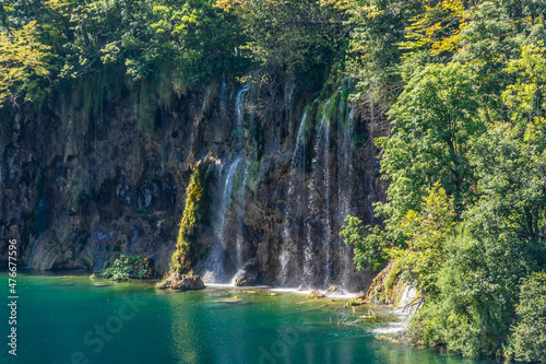 Waterfalls in Plitivce Lakes photo