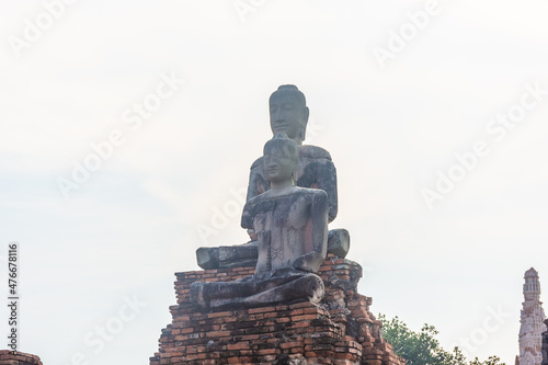 Wat Chaiwatthanaram Temple in ayutthaya  Thailand