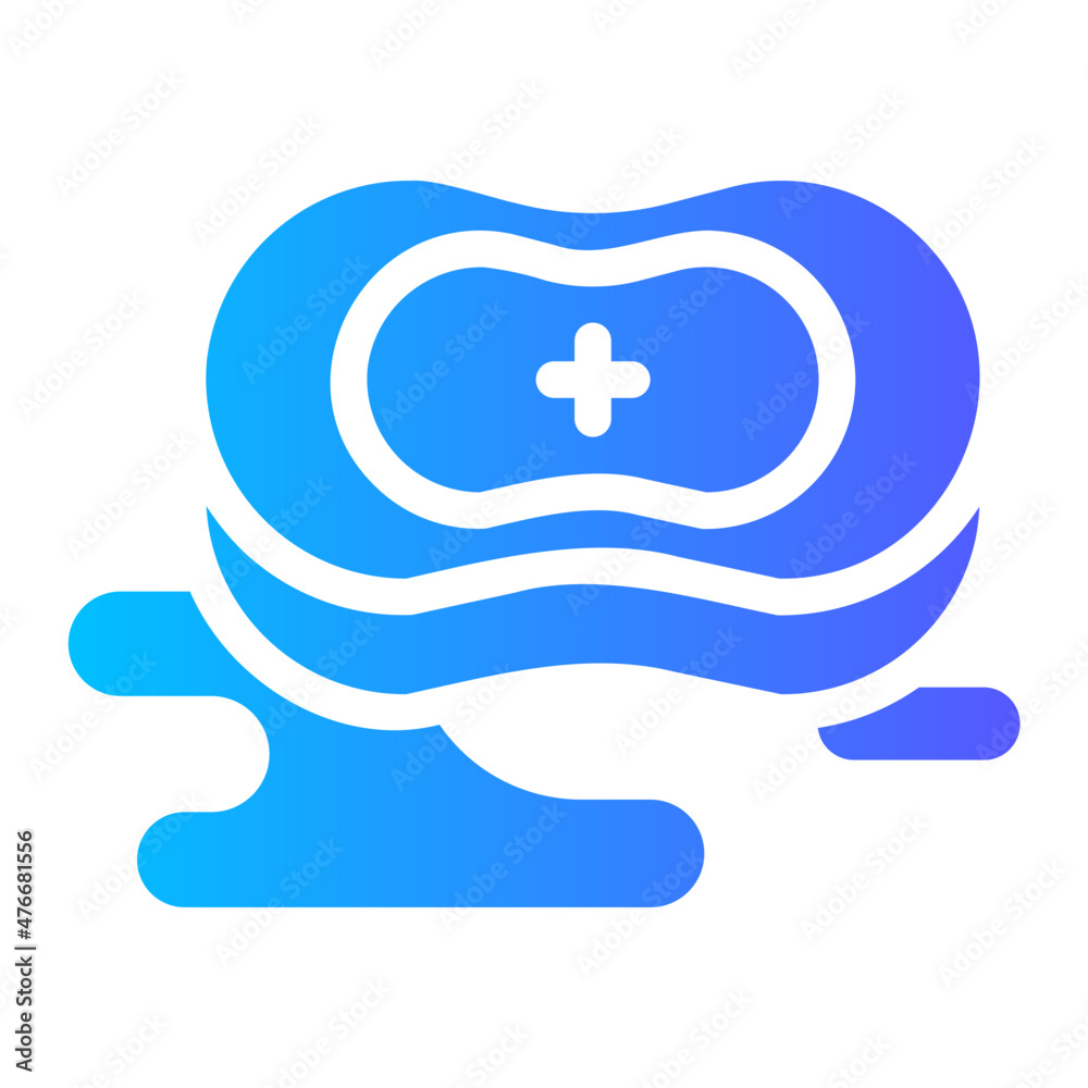 Fototapeta premium soap gradient icon