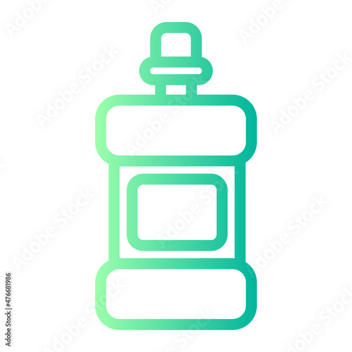 Mouthwash gradient icon