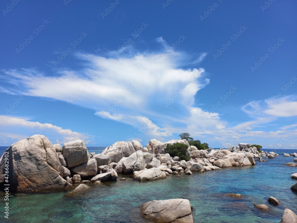 Obraz premium Blue Ocean Indonesia