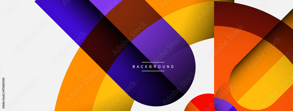 Trendy shapes, color minimal design composition, lines and shadows for wallpaper banner background or landing page Trendy shapes, color minimal design composition, lines and shadows for wallpaper banner background or landing page