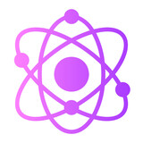 atom gradient icon