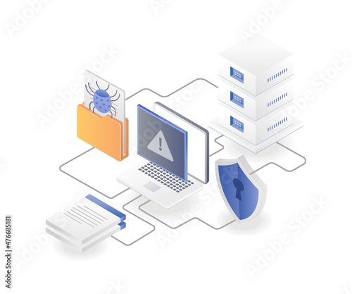 Analyze server bugs and viruses