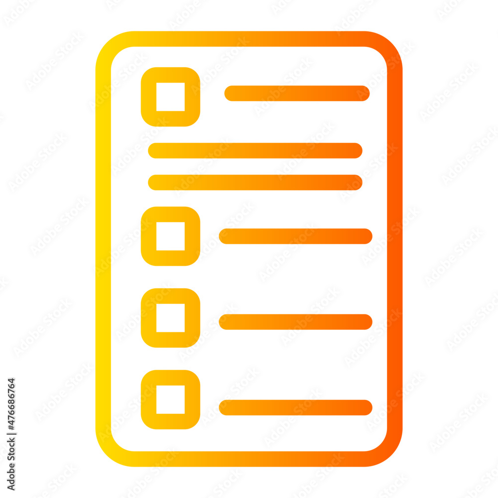 quiz gradient icon