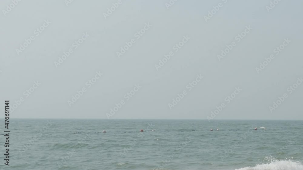 Beach Sea waves and blue sky. Sea waving by wind. Static Camera recording. Ripple of blue sea. Pattaya beach which one of famous sea beach locations in Thailand. Represent summer vacation relaxing. Beach Sea waves and blue sky. Sea waving by wind. Static Camera recording. Ripple of blue sea. Pattaya beach which one of famous sea beach locations in Thailand. Represent summer vacation relaxing.