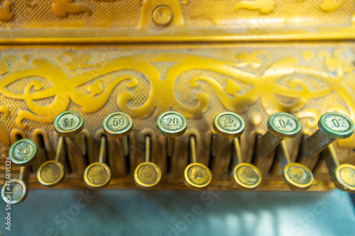 Vintage Cash Register Keys
