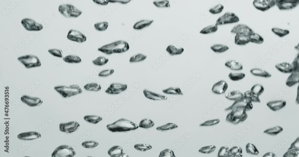 Abstract Shaped Bubbles Rising Through Water Abstract Shaped Bubbles Rising Through Water