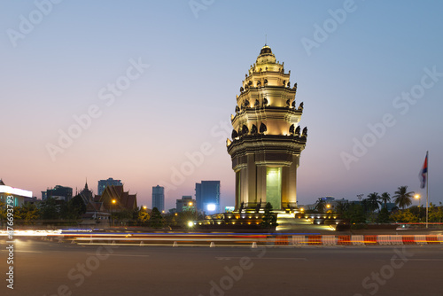 Yushan mounatin under bright blue sky in Alishan(Ali mountain) National Park, Taiwan