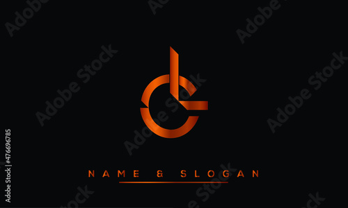 CL,  LC,  C,  L  Abstract Letters Logo Monogram