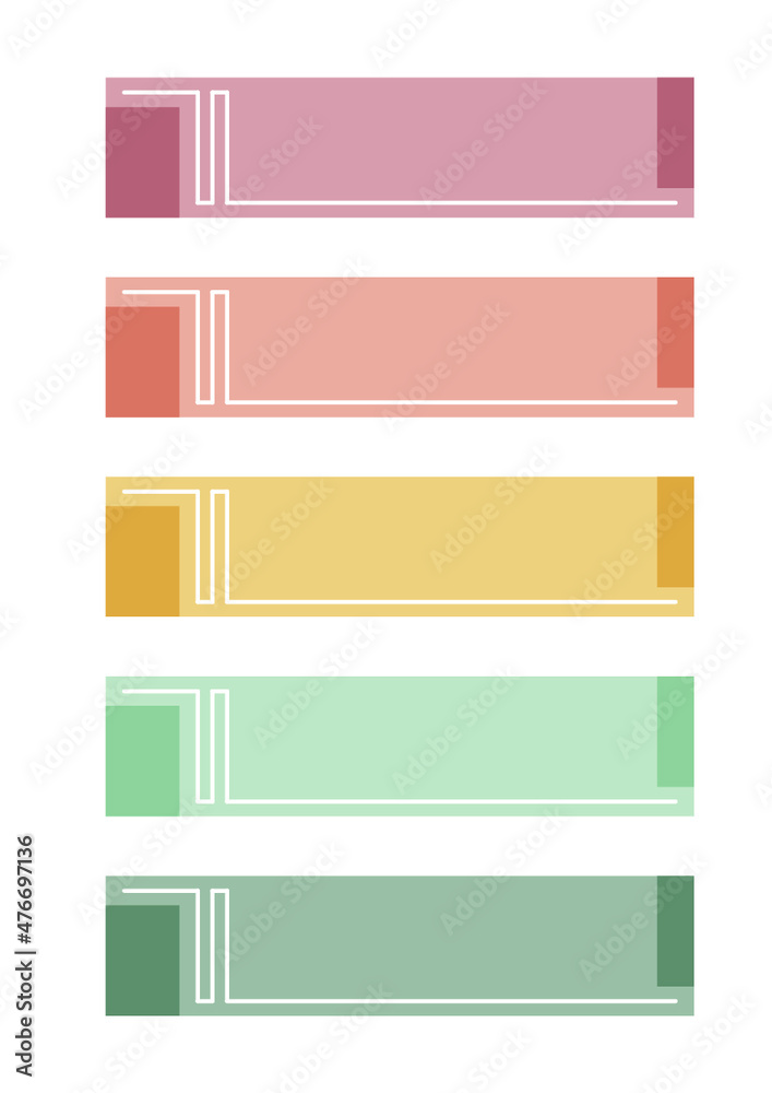 Obraz premium Name tag labeling system (C)