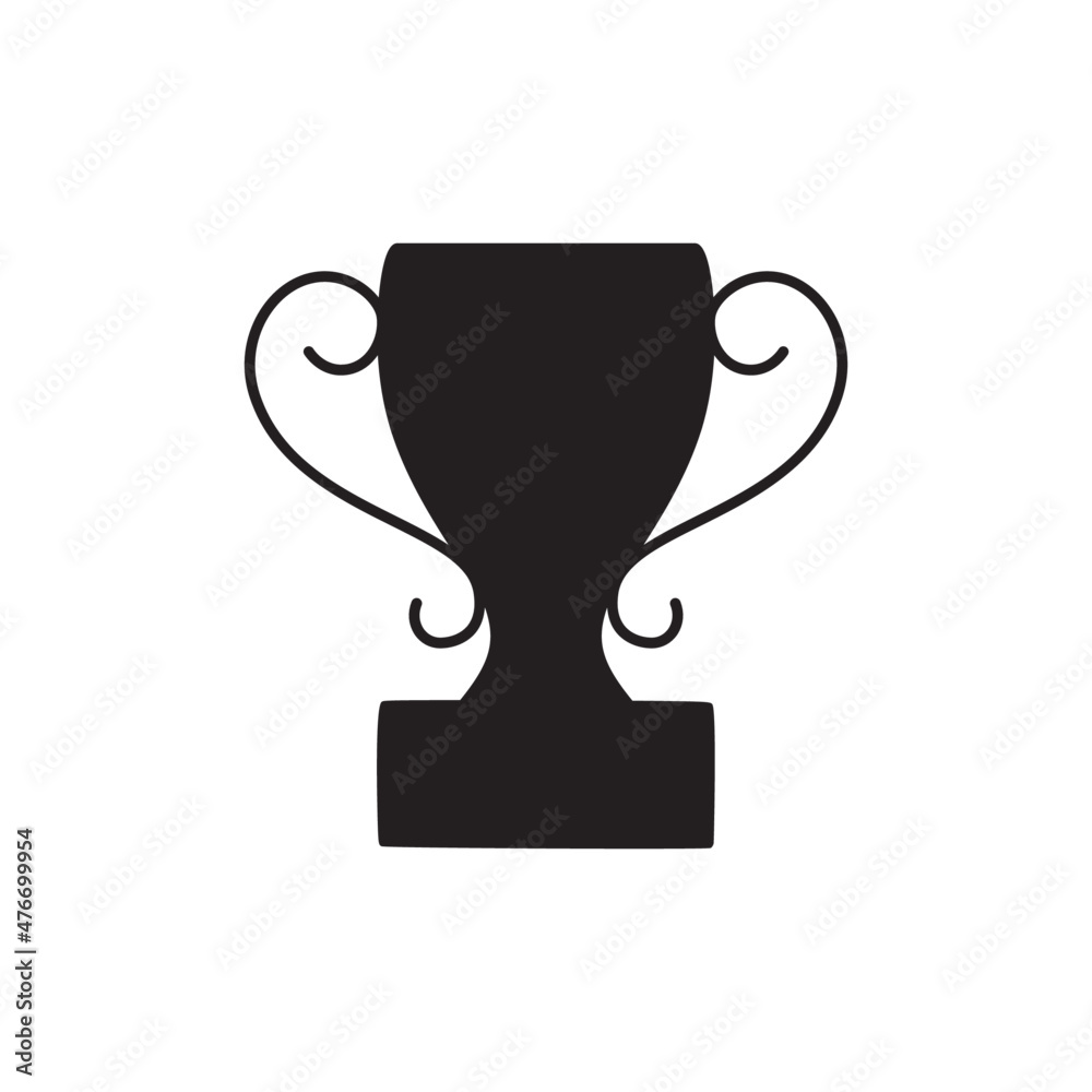 Win Icon in black flat glyph, filled style isolated on white background Win Icon in black flat glyph, filled style isolated on white background
